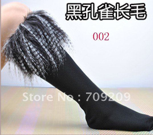 002 Woman's Sexy Fur socks stockings classic free shipping