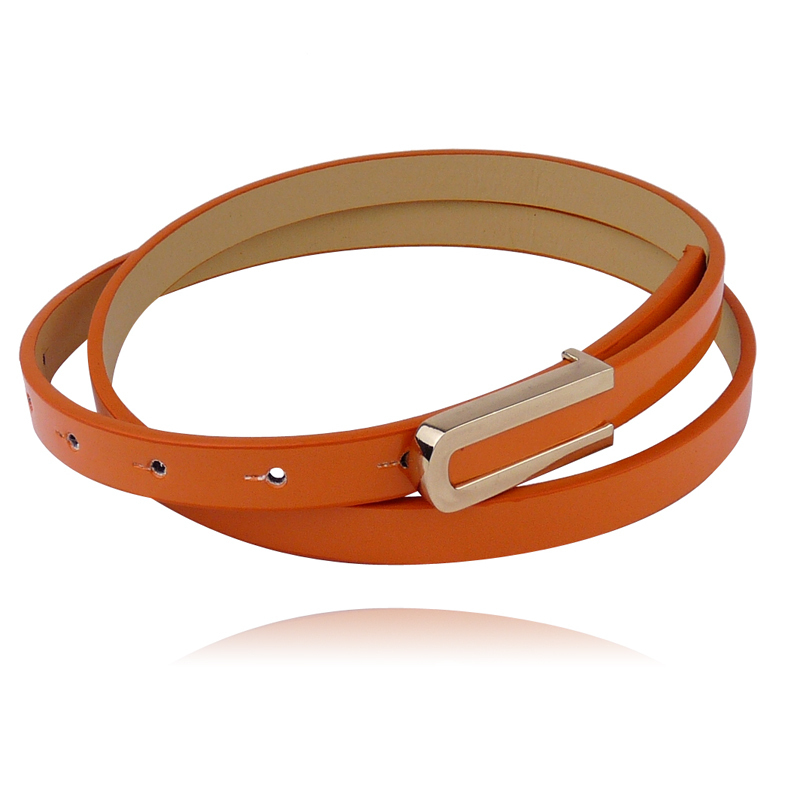 0558 u japanned leather thin belt strap little schoolgirl summer all-match belt decoration fashion belt 6 .