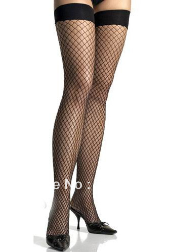 1 dozen(6 pairs of a dozen)Free shopping  Women Sexy Small fishnet stockings