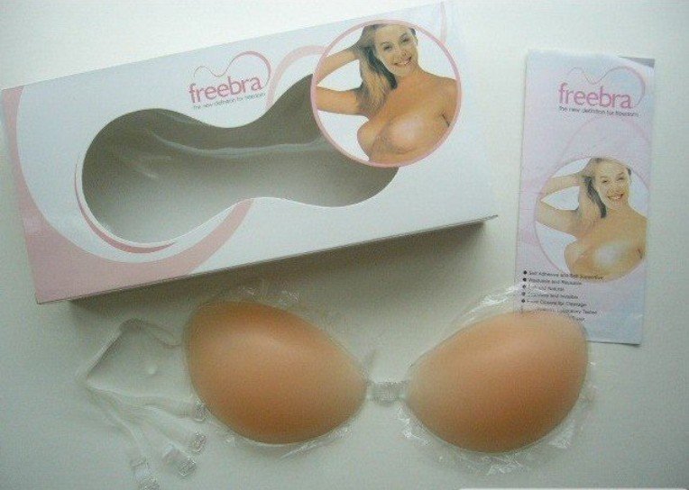 1 pair Sexy Invisible Self-Adhesive Strapless Silicone Breast Form Enhancer Bra Size ABCD Cup