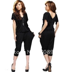 1 Piece Best Selling!! Lady's Halter Design Blouse Jumpsuit Women's jumpsuit+Free shipping