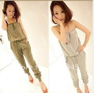 1 Piece Best Selling!!women Wrapped chest Jumpsuits & Rompers+Free shipping