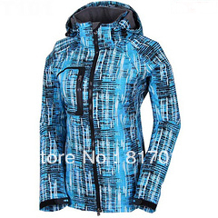 1 piece wholesale Hot selling women's expedition Outdoor Hiking Camping jacket--41