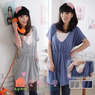 1 spring and summer maternity clothing maternity teethe sweater fashion batwing sleeve t-shirt xyc056