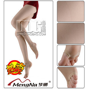 10 double mona Core-spun Yarn pantyhose open toe socks open toe stockings FREE SHIPPING