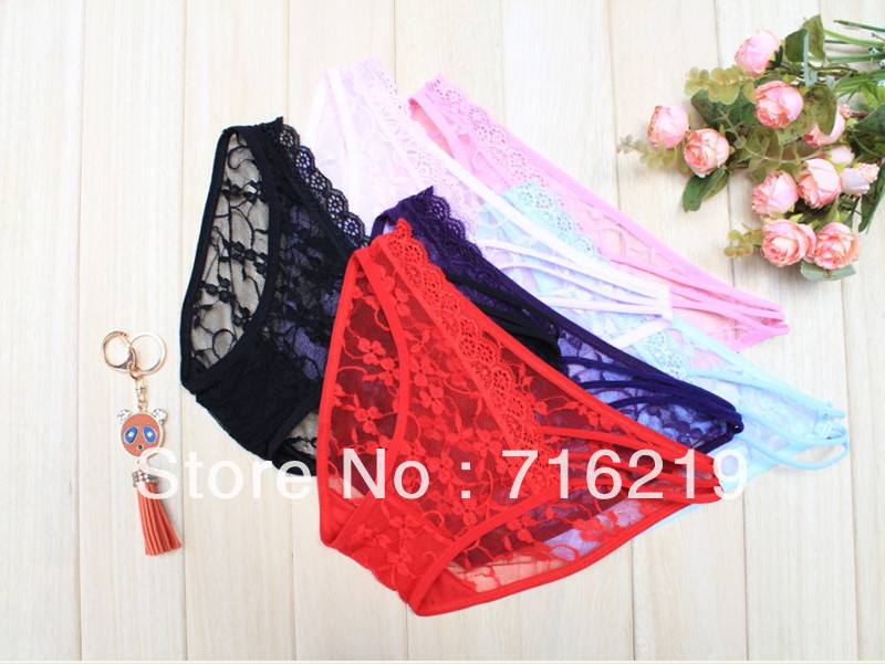 10 Pieces 138 Women's Sexy Panty Briefs Lace Lingerie Underwear