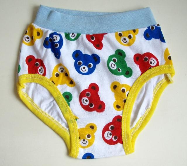 100% cotton baby panties male female child shorts bread pants briefs 2 6 2 - 4 years old