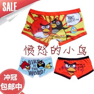 100% cotton cartoon lovers panties set lovers underwear super man male panties women's trigonometric shorts sexy