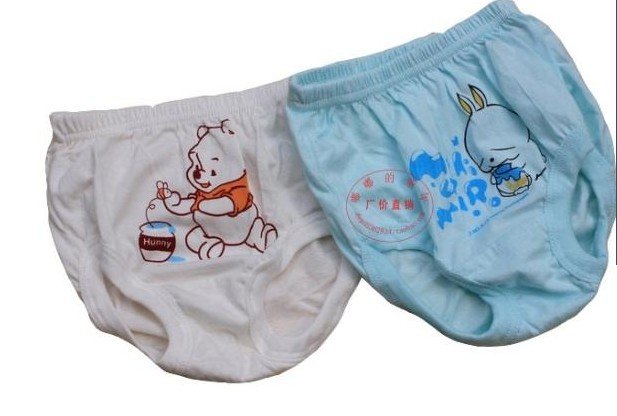 100% cotton  child panties triangle shorts 30pcs