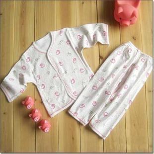 100% cotton newborn underwear set baby underwear twinset button