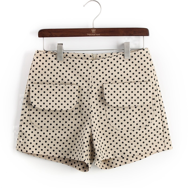 100% cotton polka dot shorts dot fashion loose short trousers 2013 women's