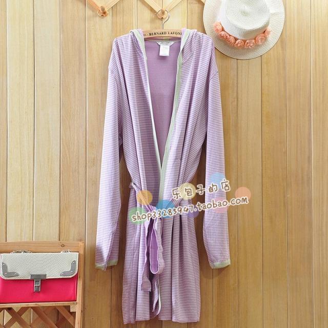 100% cotton robe plus size 100% cotton sleepwear bathrobes plus size robe hooded robe lounge loose fashion