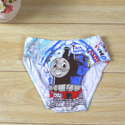 100% cotton thomas child panties briefs child male child baby briefs boy panties