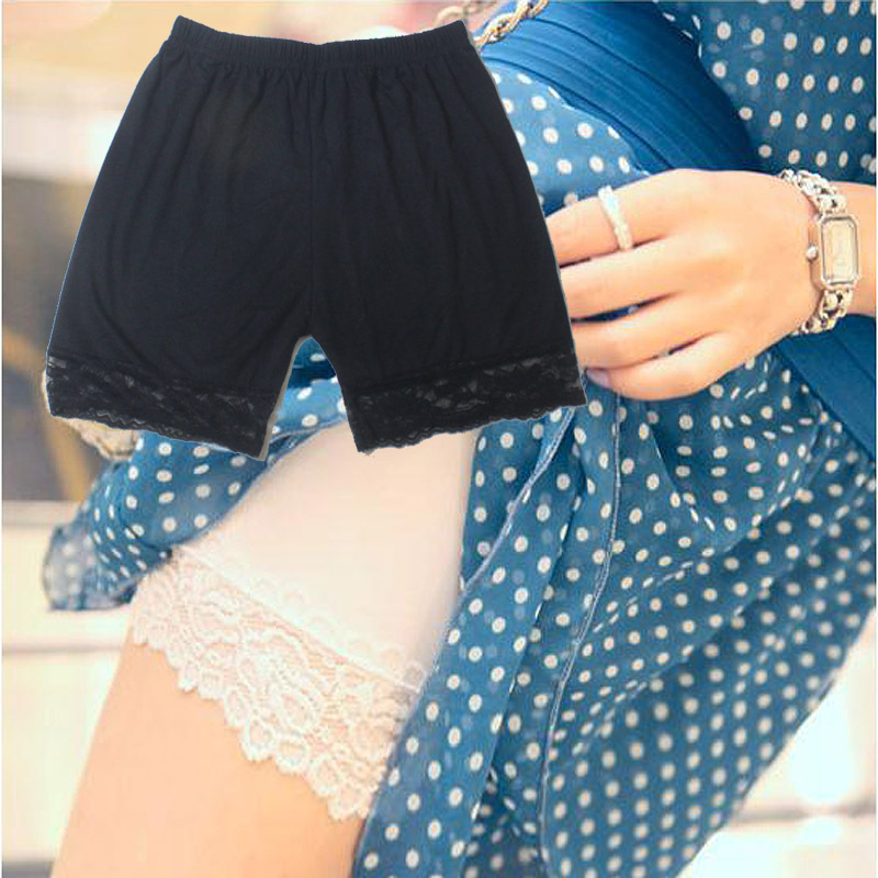 100% Cotton Trunk Safety Pants Lace Legging