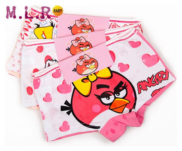 10024 girls kids underwear boxers fit 3-7yrs childrens underwear more color random 10024