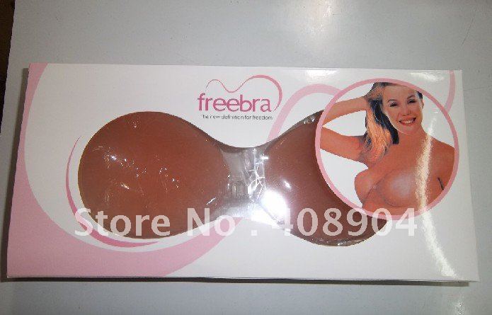 100pairs/lot Free bra,silicone bra,invisible bra,thicken freebra fashion free shipping