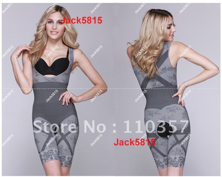 100pcs BIG Promotions 2012  Magic slimming underwear gen bamboo charcoal slimming suits Pants Bra Bodysuit Body Shaping clothing