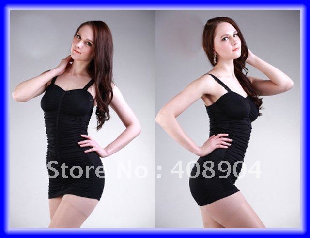 100pcs/lot slim lift Magic Skirt Slip Shapewear Slim Tubes with straps