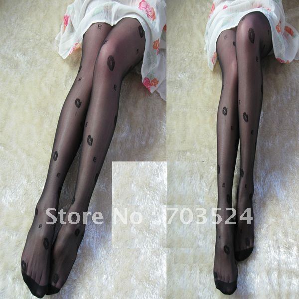 10pcs/lot Black Fishnet Sexy Fashion Slimming Solid Hosiery flower Tights Pantyhose Women's Lady's Socks