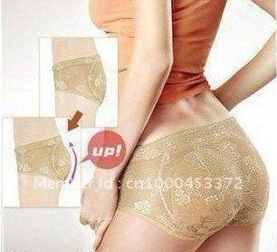 10pcs/lot BRAND NEW  BUTTOCK BUM ENHANCER SHAPER PANTS PADS PANTS underwear   black/chanpagne