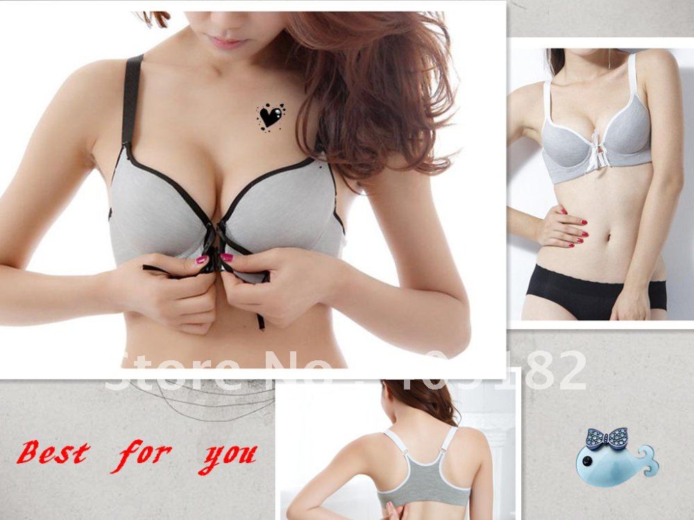 10PCS/lot Top Quality  2012 Women's Bra,sexy bra,Fashion Brassiere,Sports bra,Lingerie Grey Color Free Shipping wholesale&retail