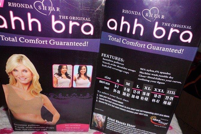 10set/lot Ahh Bra As on TV Rhonda Shear Ahh Seamless Leisure Bra Genie Bra With Retail Packaging