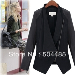 [1165] 2012  brand leather coats,coat women winter, jacket winter women,outerwear FREE SHIPPING