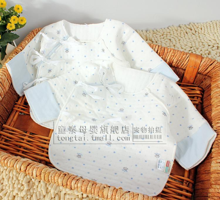 12 TONGTAI 1515 TONGTAI a82 newborn baby clothes 100% cotton clothing spring and autumn thermal clothing underwear