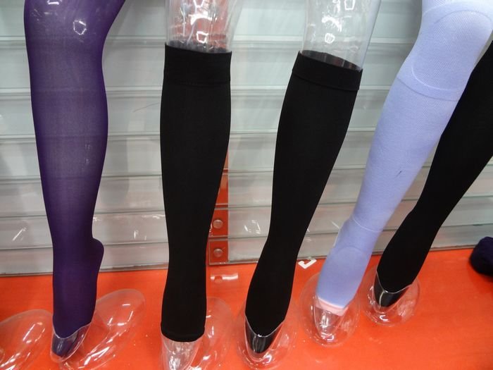 12pairs/lot Free shipping Slimming Socks, Body Shaper. Pressure Stockings for Preventing Legs from Varicose Veins .200D