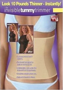 12pcs/lot,New Invisible Tummy Trimmer New Slimming Belt Perfect Curve Look 10 Pounds Thinner,Seen On TV