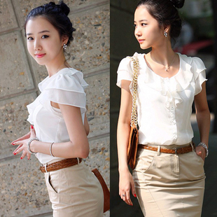 13 work wear chiffon women's fashion set ol professional set summer work wear skirt 899