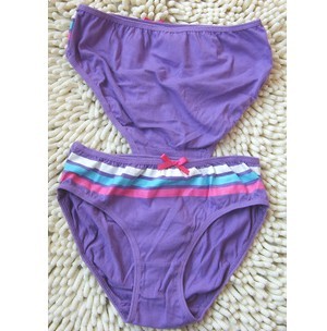 146 - 152 child panties female child autumn and winter briefs female child 100% cotton 100% cotton slim hip