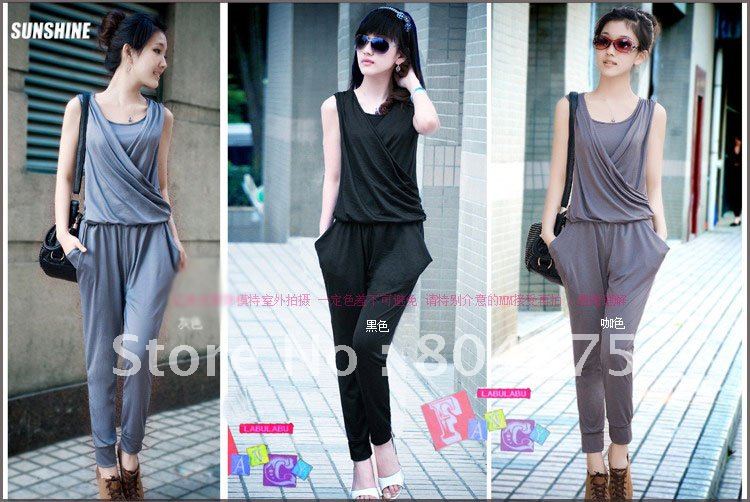 $15 off per $150 order Hot Sale 2012 New Summer  Women's jumpsuit Fashion Style Populary (Drop Shipping Support)