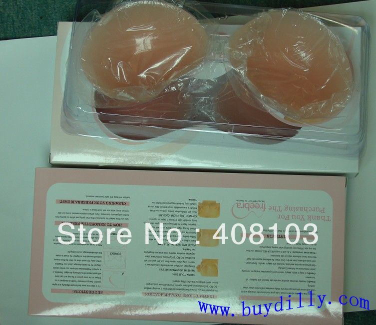 150pairs   Silicone Bra Breast Enhancer Push Up Padded Insert Strapless Free and Fast Ship!(Retail packaging)