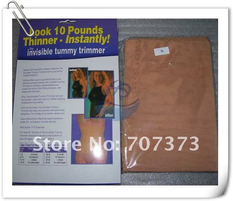 150pcs/lot Invisible Tummy Trimmer Slimming Belt Body Trimmer As Seen On TV Waist Slender Belt