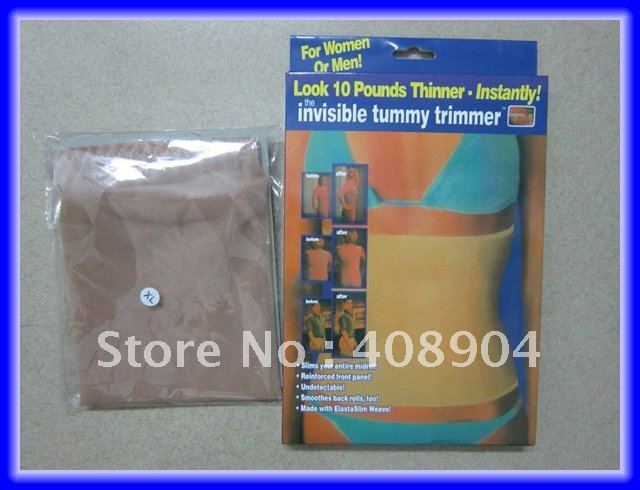 150pcs/lot Invisible Tummy Trimmer Slimming Waist Slender Belt with free DHL shipping