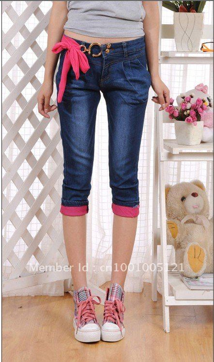 1pc China post free shipping New best-selling haroun pants pants show thin cultivate one's morality feet han edition 0711