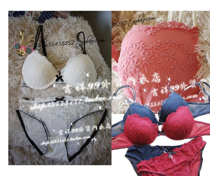 2 la enza 4 exquisite embroidery bra set