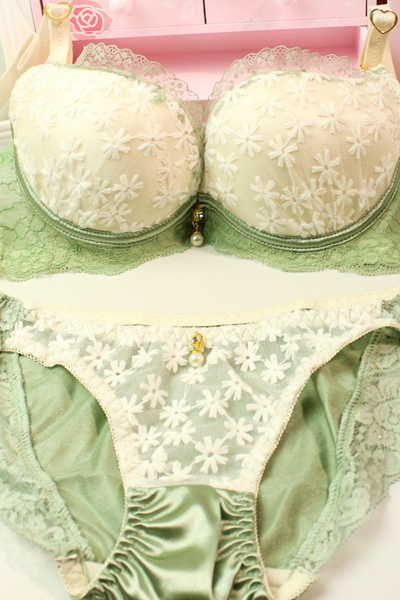 2 set spring and summer concentrated fresh bag underwear bra set