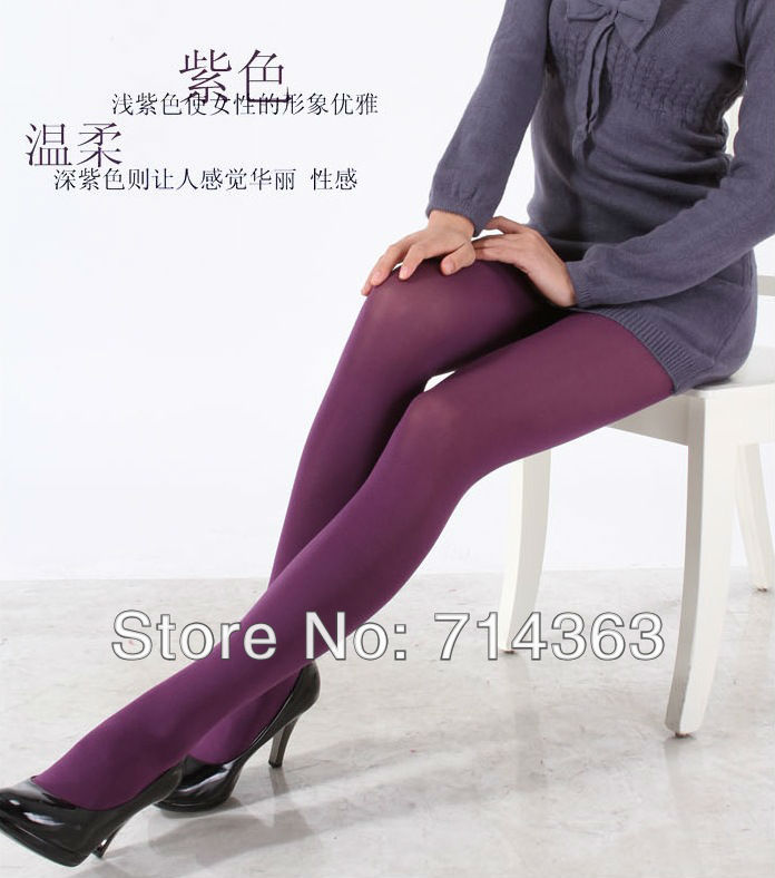 20 pcs Fashion Velvet Tights Pantyhose Women Stockings 200D (10 colors)  Free Shipping