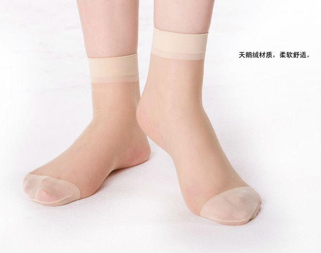 200 pairs Women sexy Velvet Anti-off silk Socks short Free shipping 15 Colors