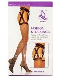 2011-2 Fashion Thigh-Highs Stockings Hosiery (Black)