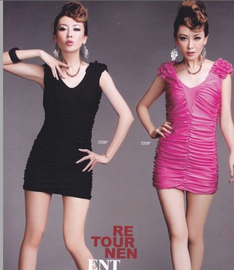 2011 autumn and winter princess clothes one-piece dress slim hip one-piece dress