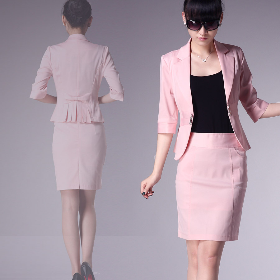 2011 autumn professional skirt work wear set work wear 001