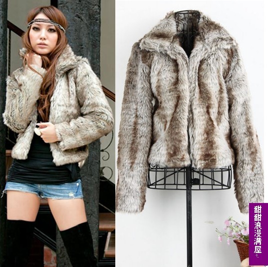 2011 b482 luxury fashion thermal fur outerwear high quality