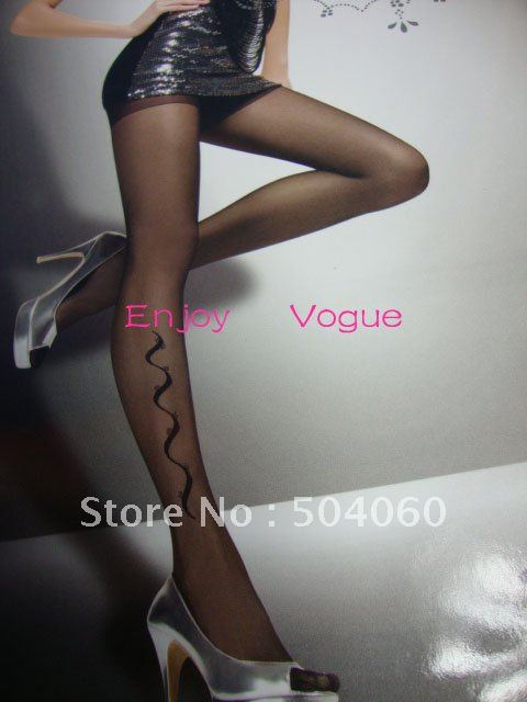 2011 Hot Sale 15 Denier Women's Sexy Jacquard lLeggings Tights Pantyhoses