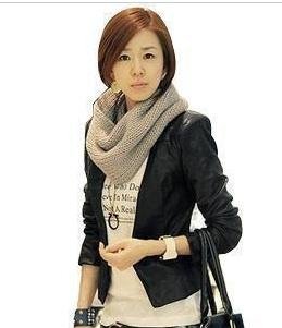 2011 Hot Sale classic style lady Slim leather coat, Korean fashion jacket,lady women coat/jacket