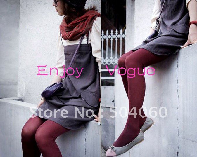 2011 HOT SALE PROMOTION PRODUCTS WOMEN'S NEW BLACK OPAQUE TIGHTS PANTYHOSES LEGGINGS 55 GRAM