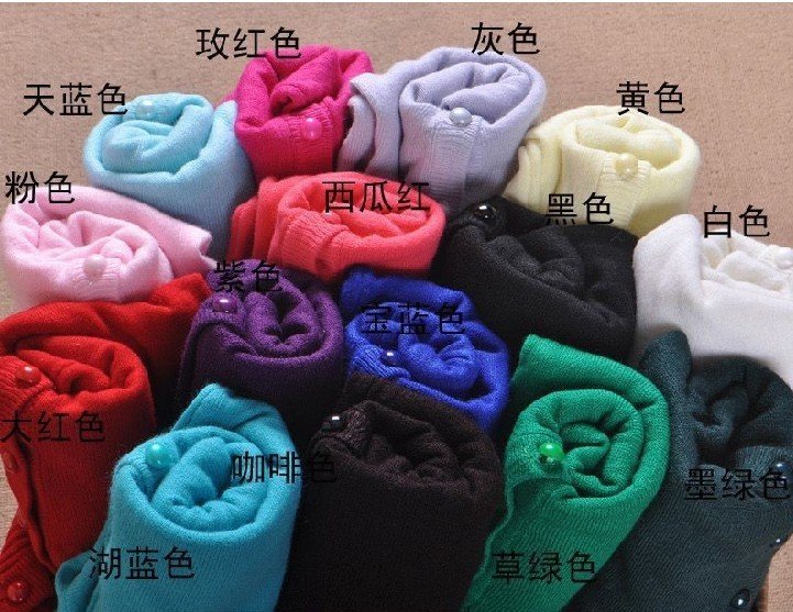 2011 NEW   fashion woman Thin paragraph cardigan sweater candy 14 colors