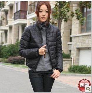 2011 women's fashion short design high quality down coat down cotton